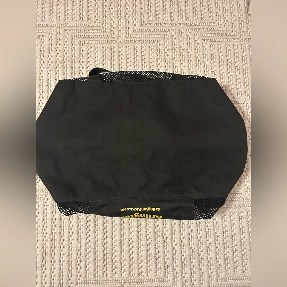 Joon Rhee Unisex Black Martial Arts/Gym Bag W/ Yellow Detailing